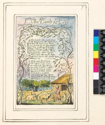 Songs of Innocence and of Experience Plate 7: the Lamb, c.1789-94